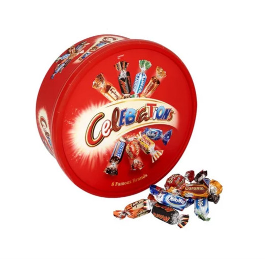 mars celebrations 什锦巧克力礼盒(750g 包邮)