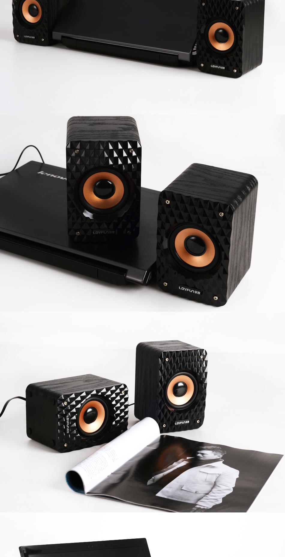 乐放m32笔记本小音箱usb小音箱