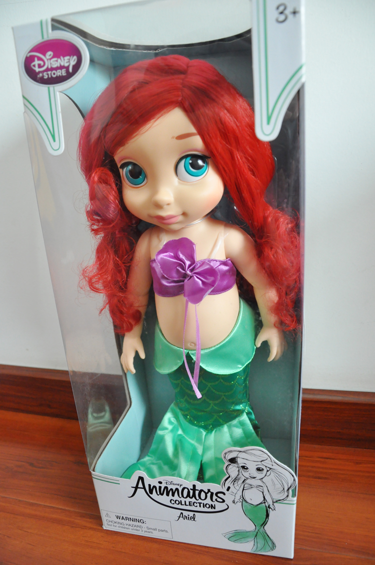 美国迪士尼沙龙娃娃白雪公主动画女主角正版娃娃儿童玩具包邮