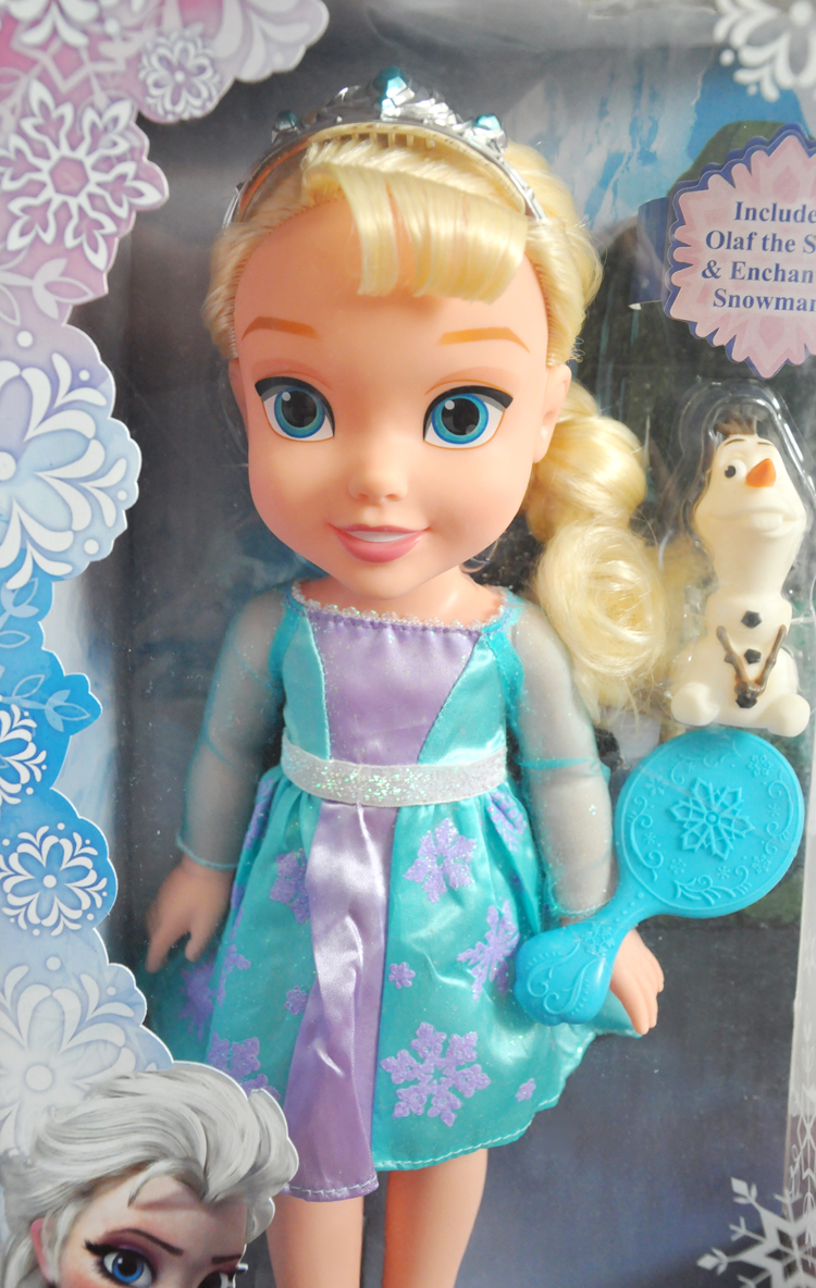 美国迪士尼沙龙娃娃白雪公主动画女主角正版娃娃儿童玩具包邮